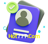 Tornar-se um membro do Hot777.Com é muito simples